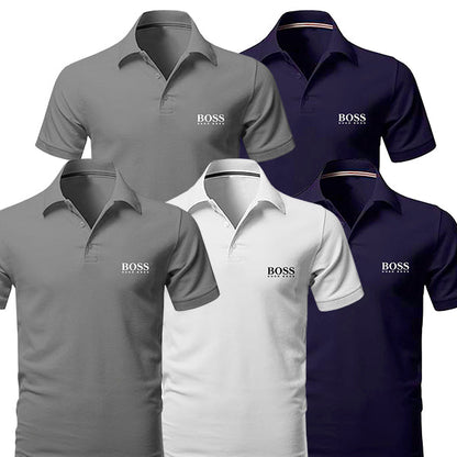 [KOOP 3, KRIJG 5] Kit 5 Polo Boss Essential 