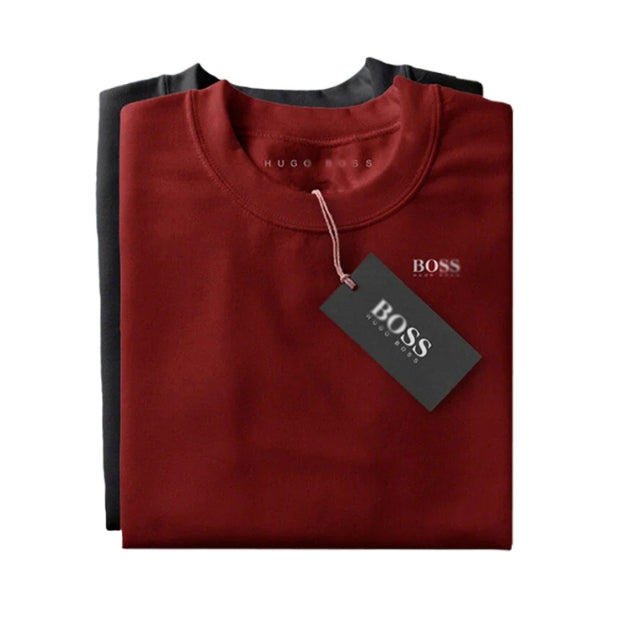 [KOOP 1, KRIJG 2] 2-pack essentiële shirts 