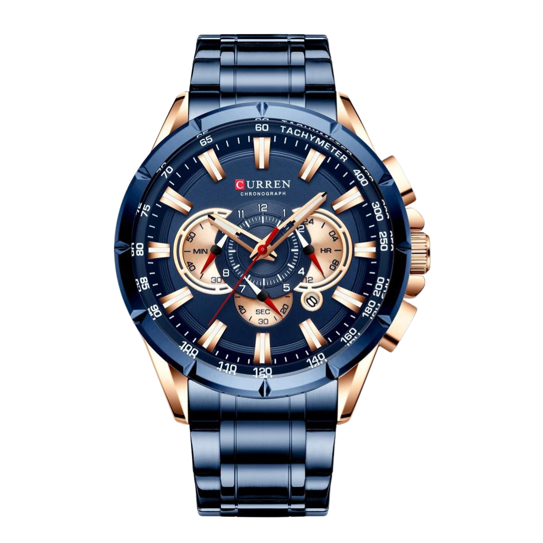 Roestvrijstalen horloge Verno