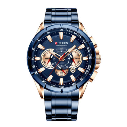 Roestvrijstalen horloge Verno