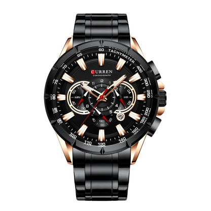 Roestvrijstalen horloge Verno