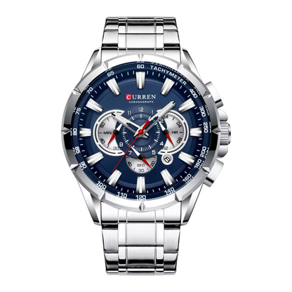 Roestvrijstalen horloge Verno