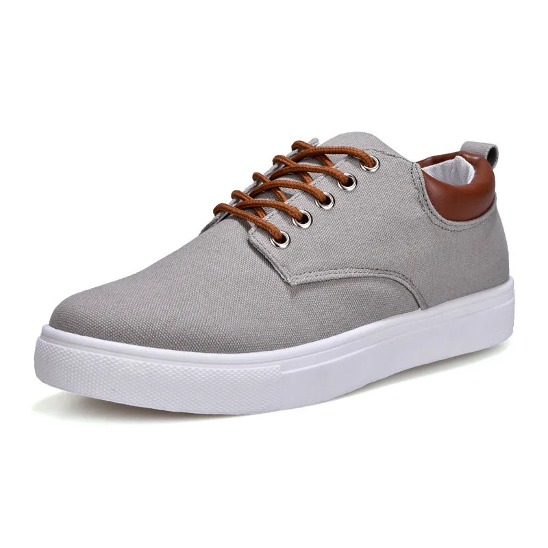 Modieuze casual sneakers van canvas