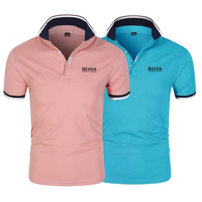 [KOOP 1, KRIJG 2] 2-pack Essential Boss poloshirts 