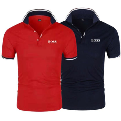 [KOOP 1, KRIJG 2] 2-pack Essential Boss poloshirts 