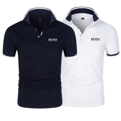 [KOOP 1, KRIJG 2] 2-pack Essential Boss poloshirts 