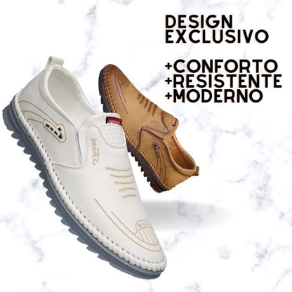 Italiaanse leren schoen - ultracomfortabel en ademend