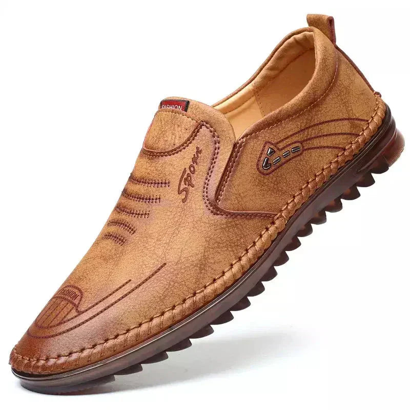 Italiaanse leren schoen - ultracomfortabel en ademend